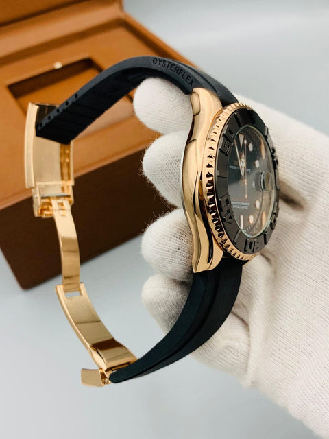 Automatic Movement Rose Gold Men Watch | Quartz