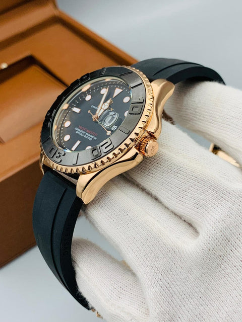 Automatic Movement Rose Gold Men Watch | Quartz