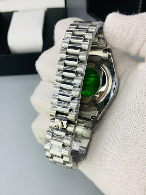 Oyster Ring Case (Silver Inner Grey)