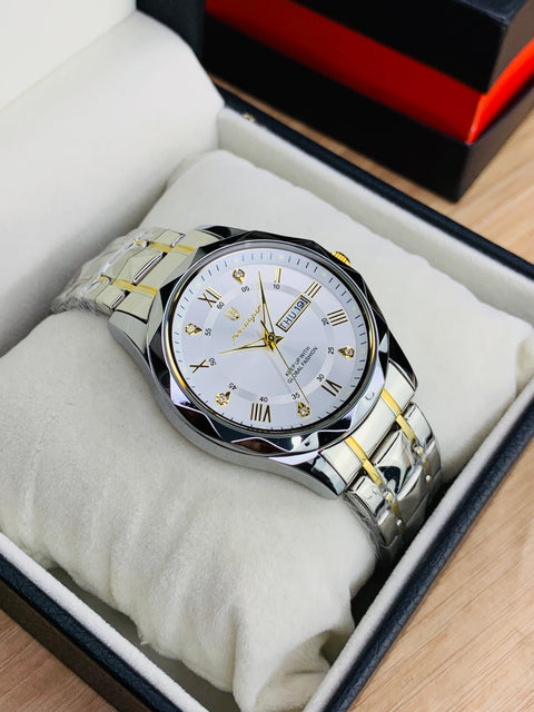 POEDGAR 615 - Most Demanding Day Date Watch For Men